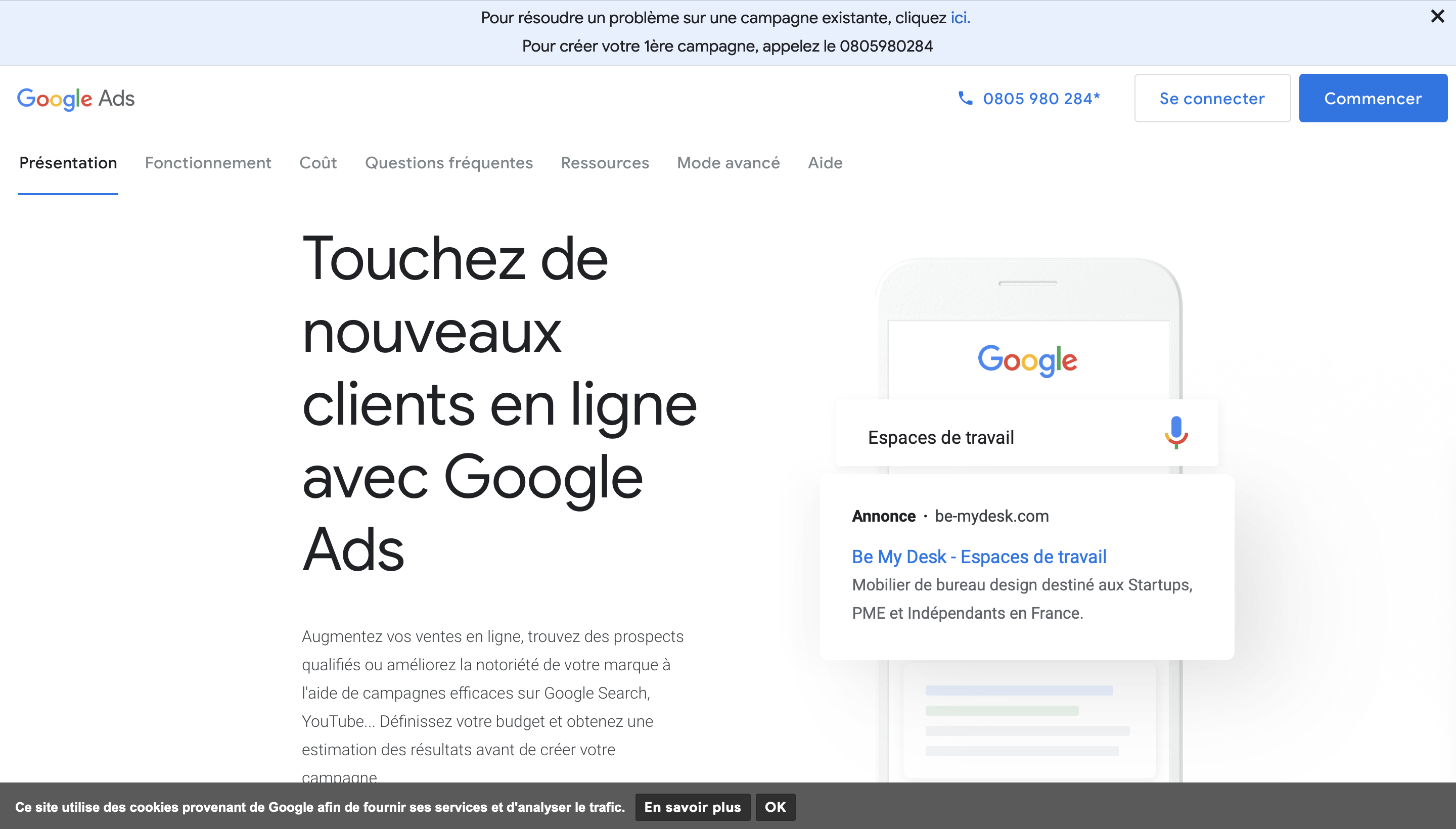 Google Ads outil à utiliser pour un rédacteur web freelance
